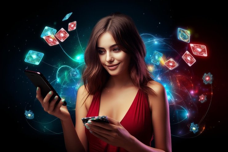 Slot game grid display showing symbol positions and bonus indicator on slot stationbet platform